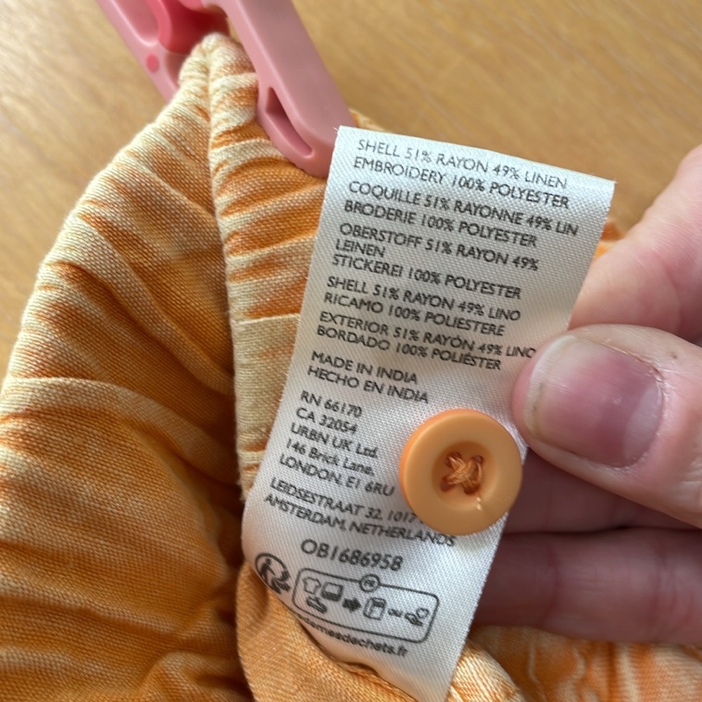 Anthropologie linen balloon pants - Picture 8 of 9